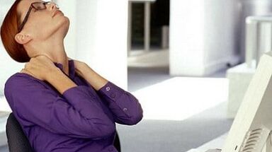Symptoms of cervical column osteochondrosis